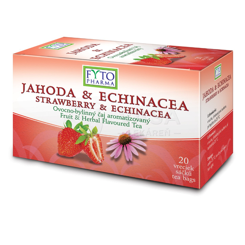 Fyto Ovocno-bylinný čaj Jahoda &amp; Echinacea