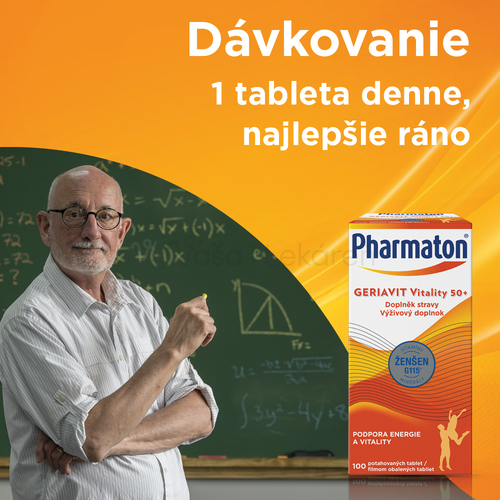 Pharmaton Geriavit Vitality 50+