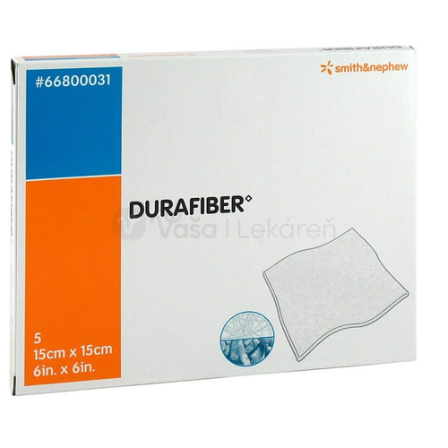 Durafiber Krytie na rany hydrovláknité (15 x 15 cm)