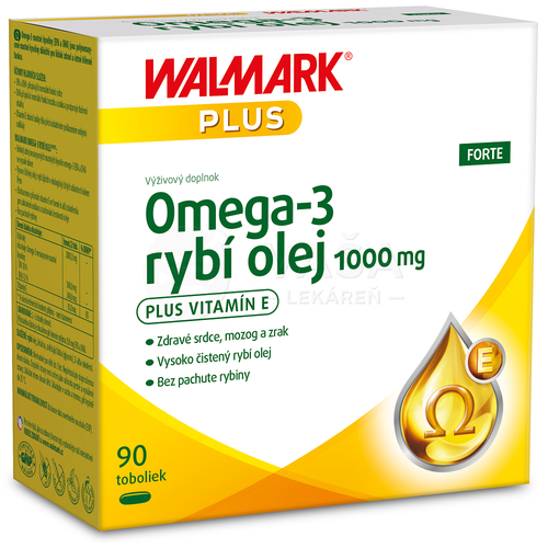 WALMARK Omega-3 Rybí olej Forte