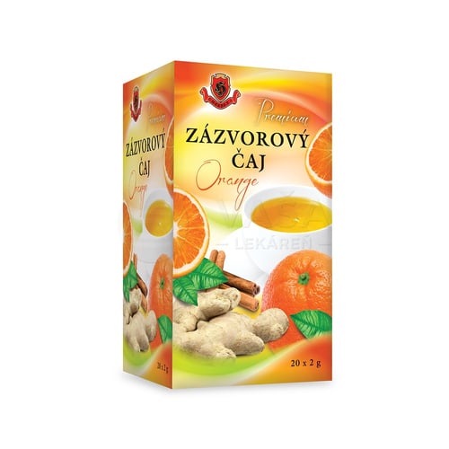 Herbex Premium Zázvorový čaj Orange