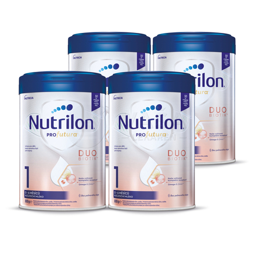 Nutrilon 1 Profutura Duobiotik Počiatočná mliečna dojčenská výživa (od narodenia) MULTIPACK