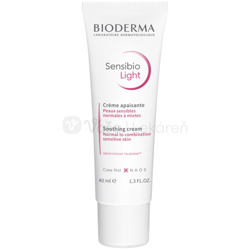 Bioderma Sensibio Light Upokojujúci krém