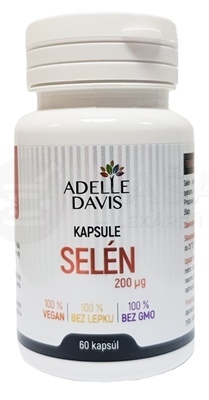 Adelle Davis Selén 200 mcg