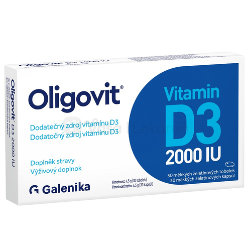 Galenika Oligovit Vitamín D3 2000 IU