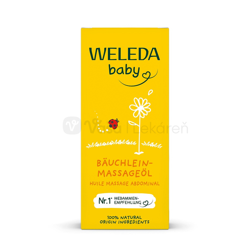 WELEDA Baby Olej na masáž bruška dojčaťa
