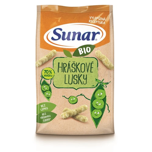 Sunar BIO Chrumky Hráškové struky (od ukončeného 12.mesiaca)