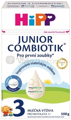 HiPP 3 Junior Combiotik Mliečna výživa pre batoľatá (od 1 roka)