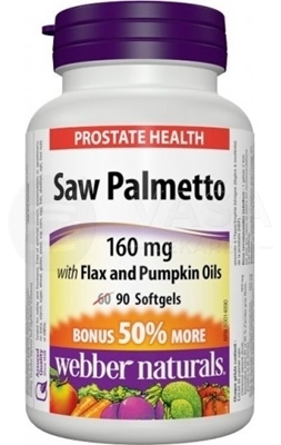 Webber Naturals Prostata Saw Palmetto 160 mg