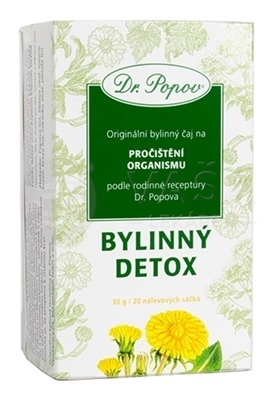 Dr. Popov Bylinný čaj Bylinný detox