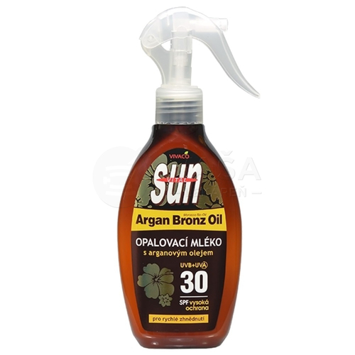 Sun Argan Bronz Oil mlieko na opaľovanie v spreji SPF30