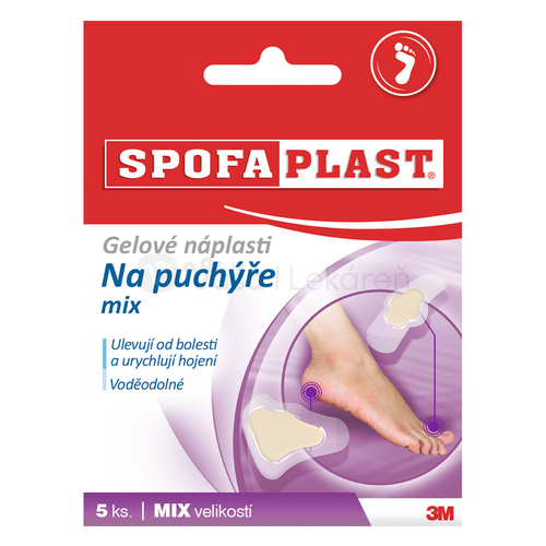 Spofaplast 3m 913 5ks mix Pluzgiere(gel.napl.)xxx