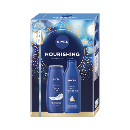 Nivea Nourishing Moments of Joy (Dámska vianočná darčeková kazeta)