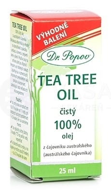 Dr. Popov Tea Tree Oil (100% olej z čajovníka austrálskeho)