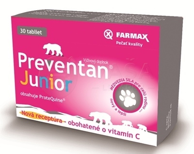 Farmax Preventan Junior + Vitamín C