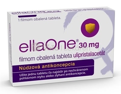 EllaOne 30 mg Núdzová antikoncepcia