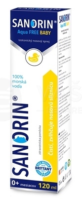 Sanorin Aqua Free Baby Izotonický nosový sprej