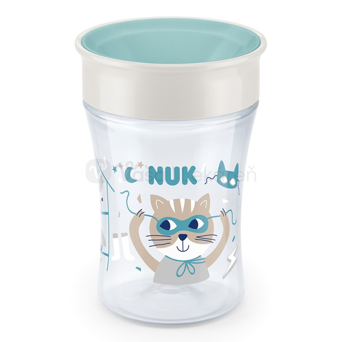 NUK Magic Cup Hrnček s viečkom, 230 ml, rôzne vzory
