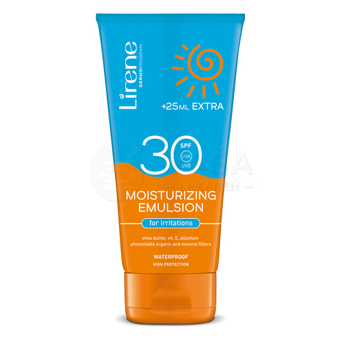 Lirene Sun Care Hydratačná emulzia na opaľovanie SPF30