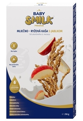 Babysmilk Premium Mliečno-ryžová kaša s jablkom (od ukončeného 6. mesiaca)