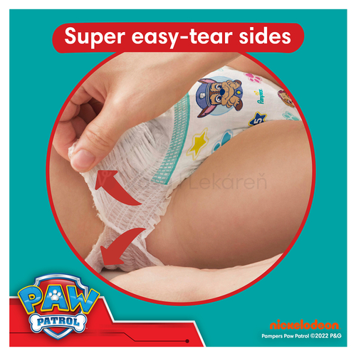 Pampers Pants Paw Patrol 6 Detské plienkové nohavičky (14-19 kg)