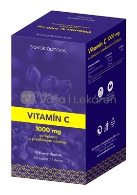 Slovakiapharm Vitamín C 1000 mg so šípkami