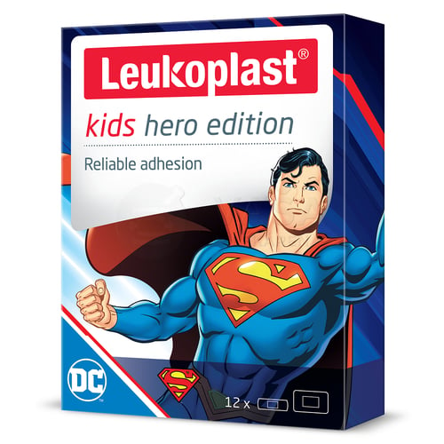 Leukoplast Kids Hero Náplasť na rany pre deti (2 veľkosti)