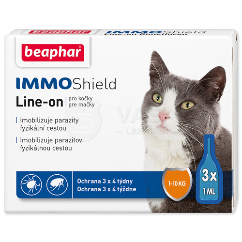 Beaphar Immo Shield Line-on 3x1ml Spot on cat