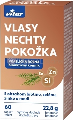 Vitar Vlasy, nechty, pokožka