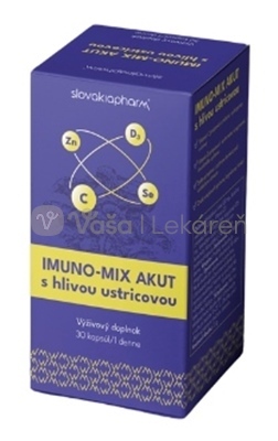Slovakiapharm Imuno-Mix Akut (s hlivou ustricovou)
