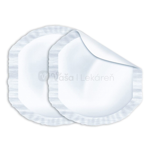 CHICCO Antibakteriálne tampóny do podprsenky anatomicky tvarované