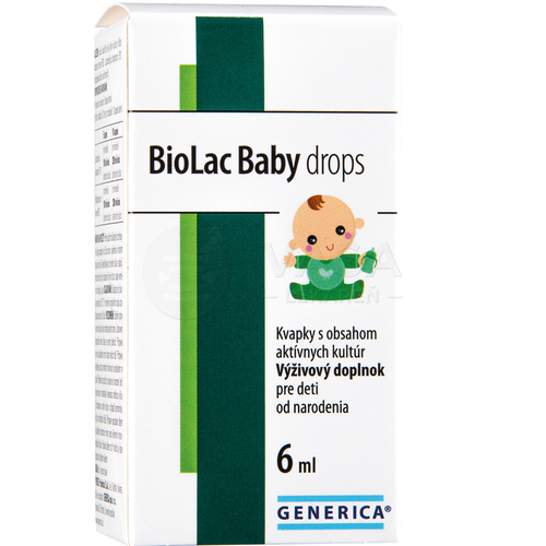 GENERICA BioLac Baby Drops (pre deti od narodenia)
