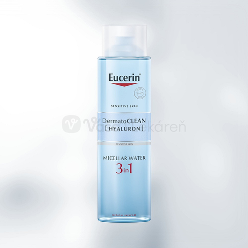 Eucerin DermatoClean Hyaluron Micelárna voda 3v1 na citlivú pleť