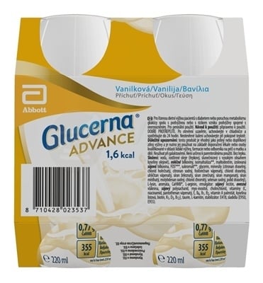 Glucerna Advance 1,6 kcal Vanilková príchuť