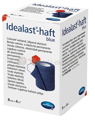 Idealast-haft Color Ovínadlo elastické krtátkoťažné modré (8 cm x 4 m)