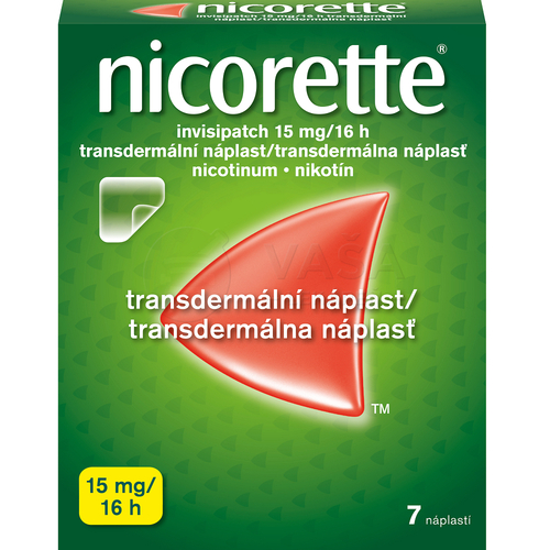 Nicorette Invisipatch 15 mg/16 h