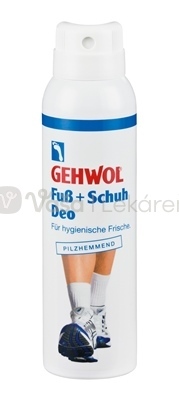 Gehwol Fuss &amp; Schuh Deo Sprej na nohy a do topánok