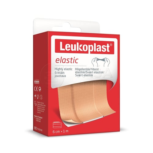 Leukoplast Elastic Náplasť na rany (6 cm x 1 m)