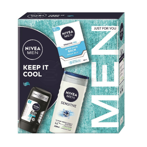 Nivea Men Box Balm Cooling Pánska darčeková kazeta