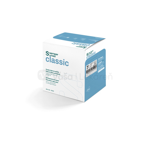 Sempermed Rukavice sterilné, latexové, púdrované, veľ. 6,5