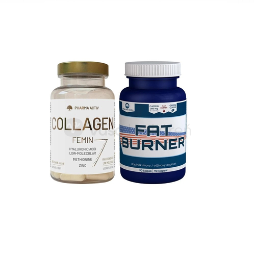 Pharma Activ Collagen Femin + Fat Burner (Akciové balenie)