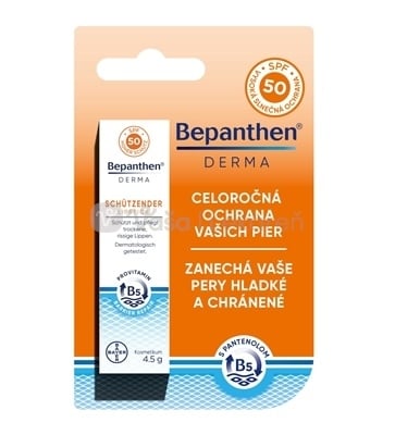 Bepanthen Derma Balzam na pery s panthenolom SPF50