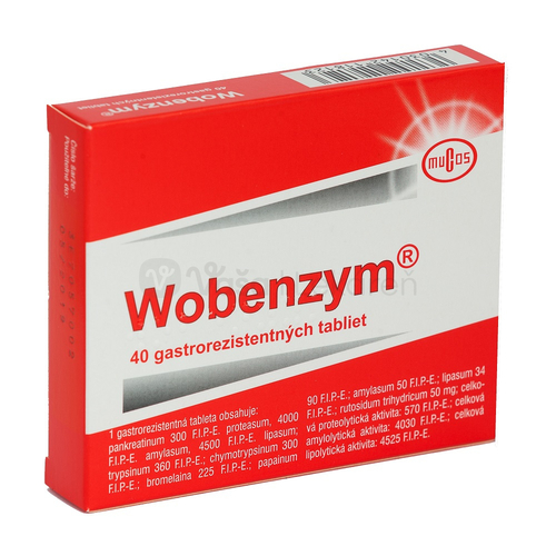 Wobenzym tbl ent 40 xxx