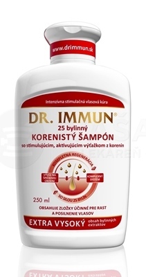 Dr. Immun 25 bylinný Korenistý šampón