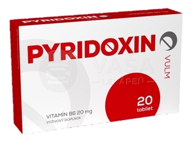VULM Pyridoxin Vitamín B6 20 mg