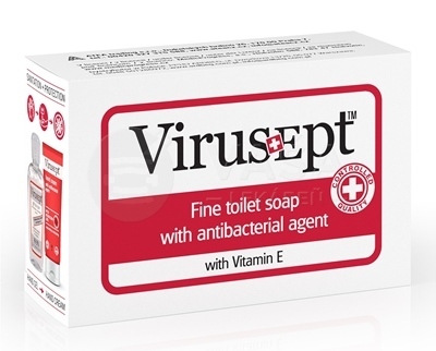 Virusept Toaletné mydlo s antibakteriánou prísadou a vitamínom E
