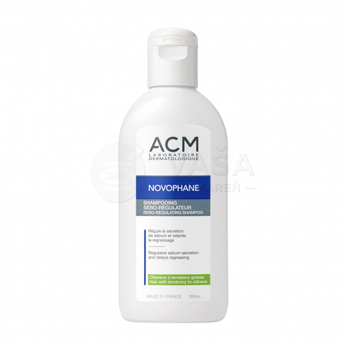 ACM Novophane Šampón regulujúci tvorbu mazu