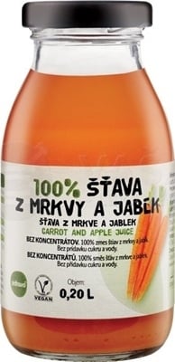 Zdravo 100% Šťava z mrkvy a jabĺk