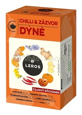 Leros Čajová chvíľka Chilli &amp; Zázvor, Tekvica
