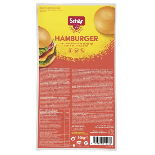 Schär ŽEMLE HAMBURGER